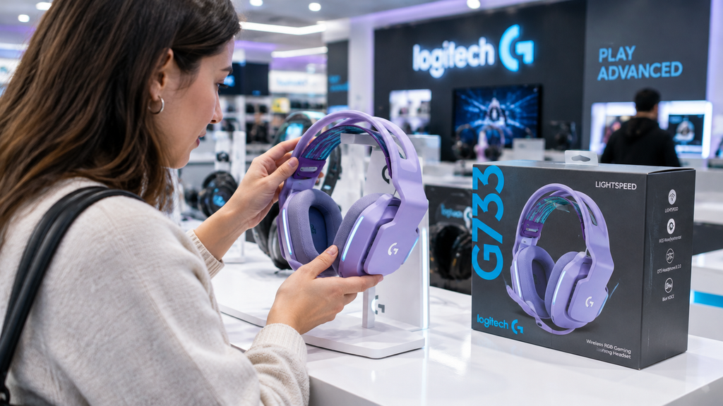 Melhor headset gamer — Logitech G733 LIGHTSPEED